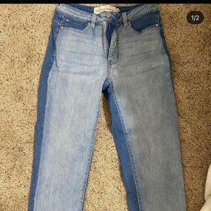 Brand new never worn two tone jeans